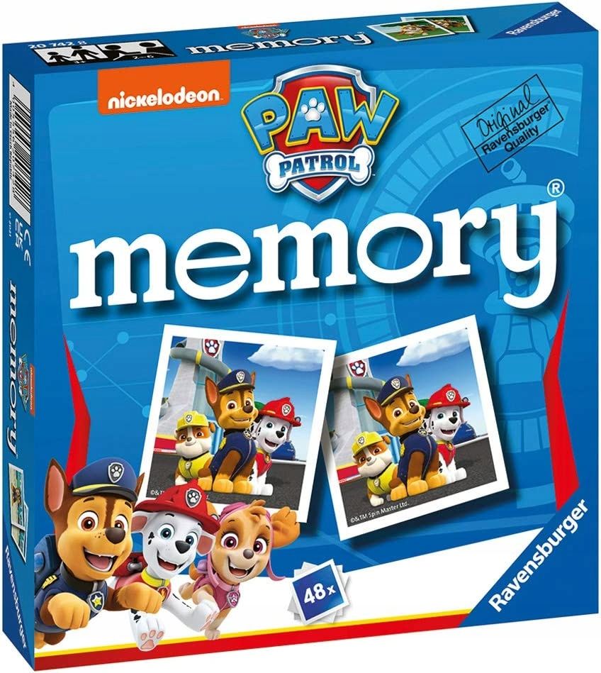 Gra pamięciowa memo Psi Patrol Paw Patrol Memory 48 el.