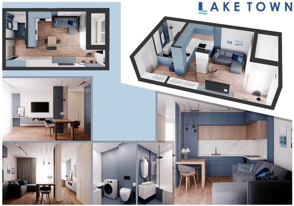 Інвесторам! Дешевше ніж в Забудовника Продам 1-км кв в ЖК LakeTown