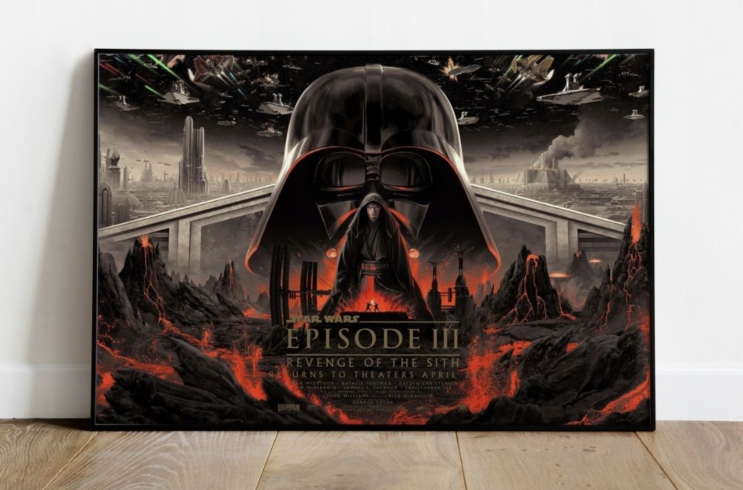 Plakat Star Wars Episode III Revenge of the Sith Zemsta Sithów A1+