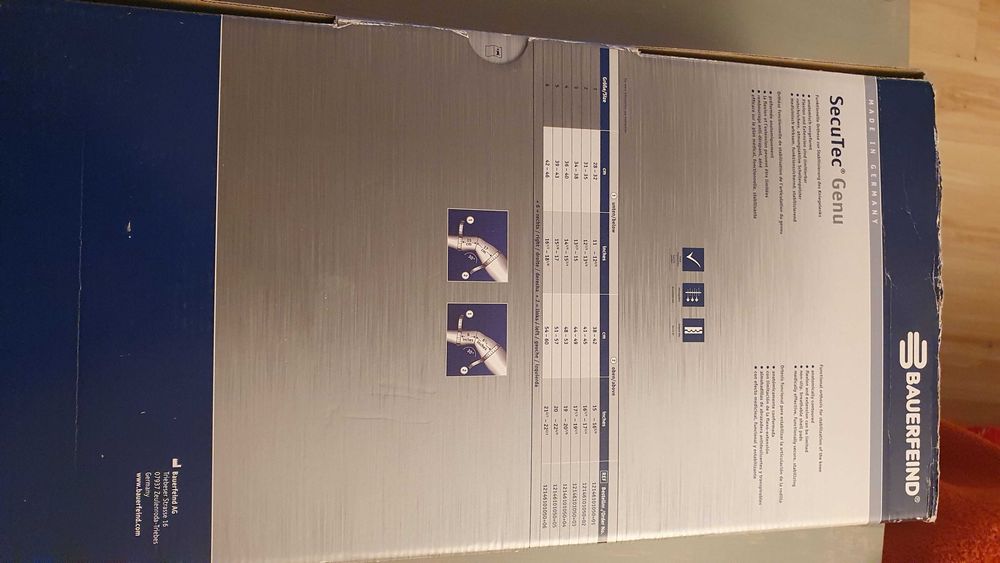 Stabilizator, orteza kolana Bauerfeind SecuTec Genu