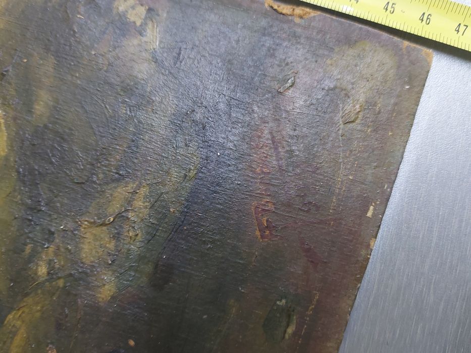 Quadro antigo a oleo