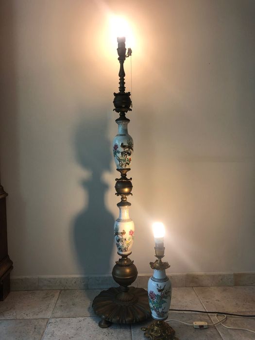 lampy, komplet, lata 80-te