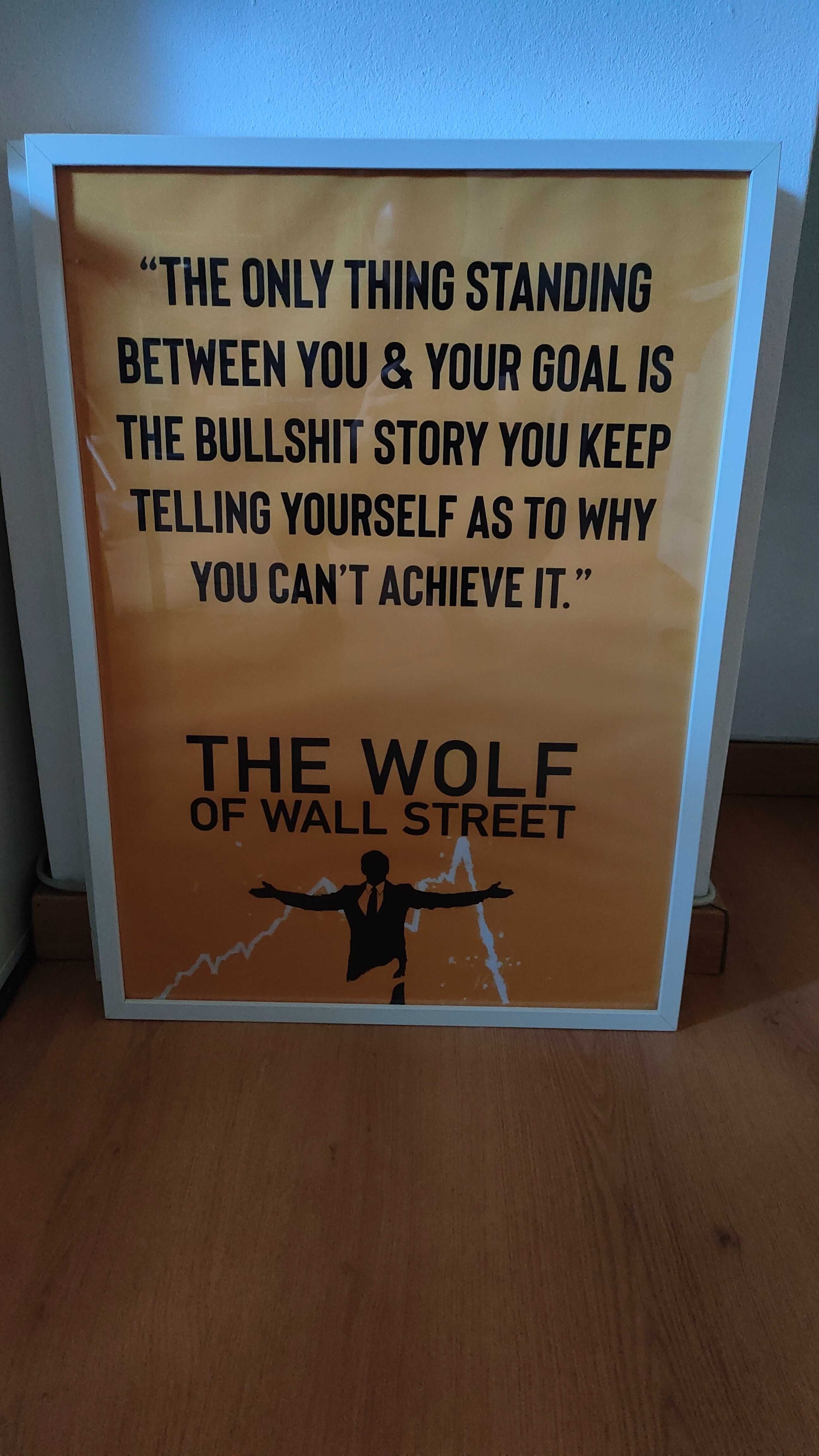 quadro Wolf Wall street