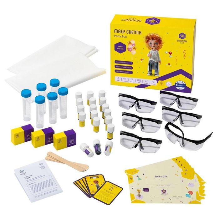 PartyBox Mały Chemik pudełko,271x312 mm