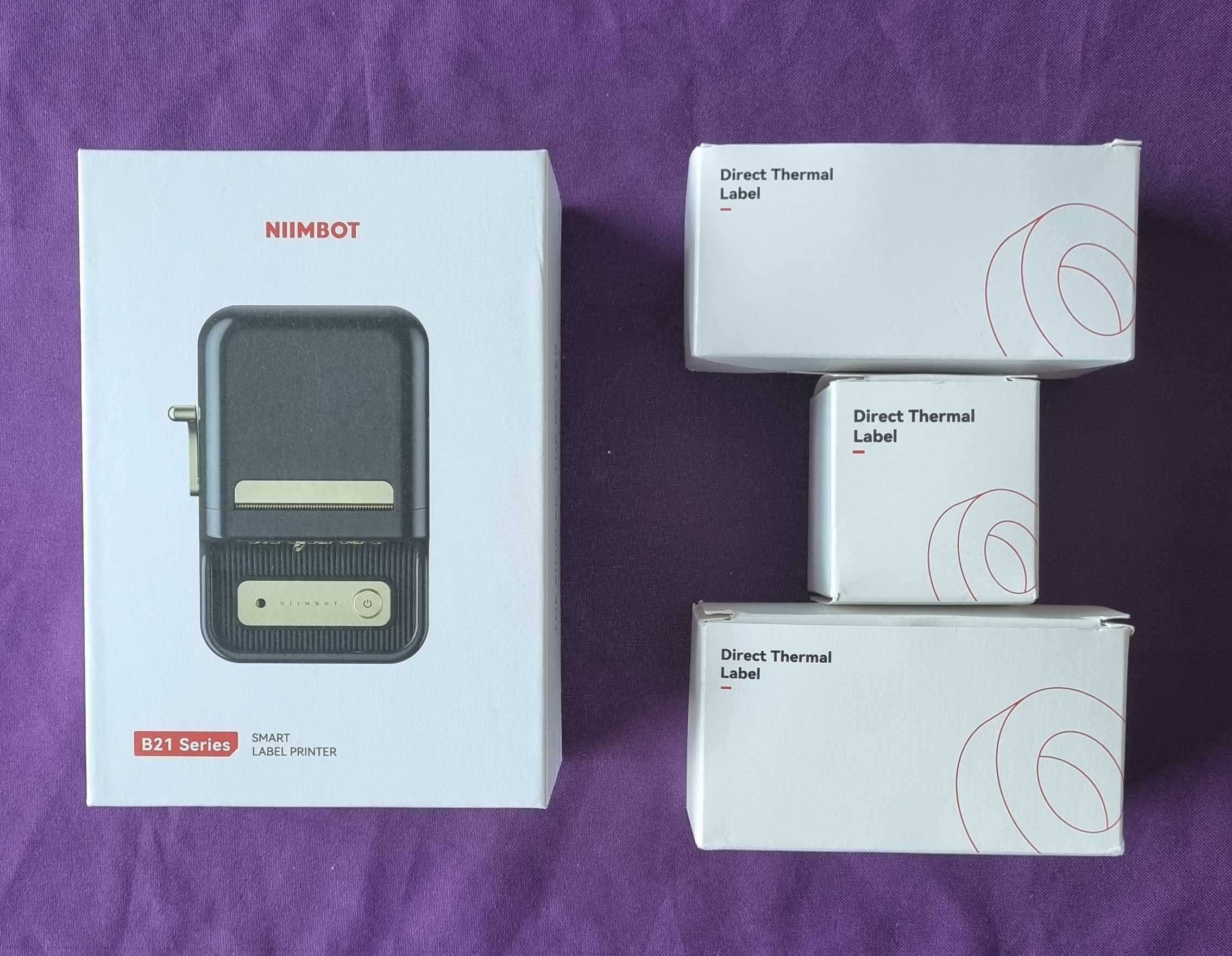 NIIMBOT B21 Etiquetadora Impressora de Etiquetas Label Printer
