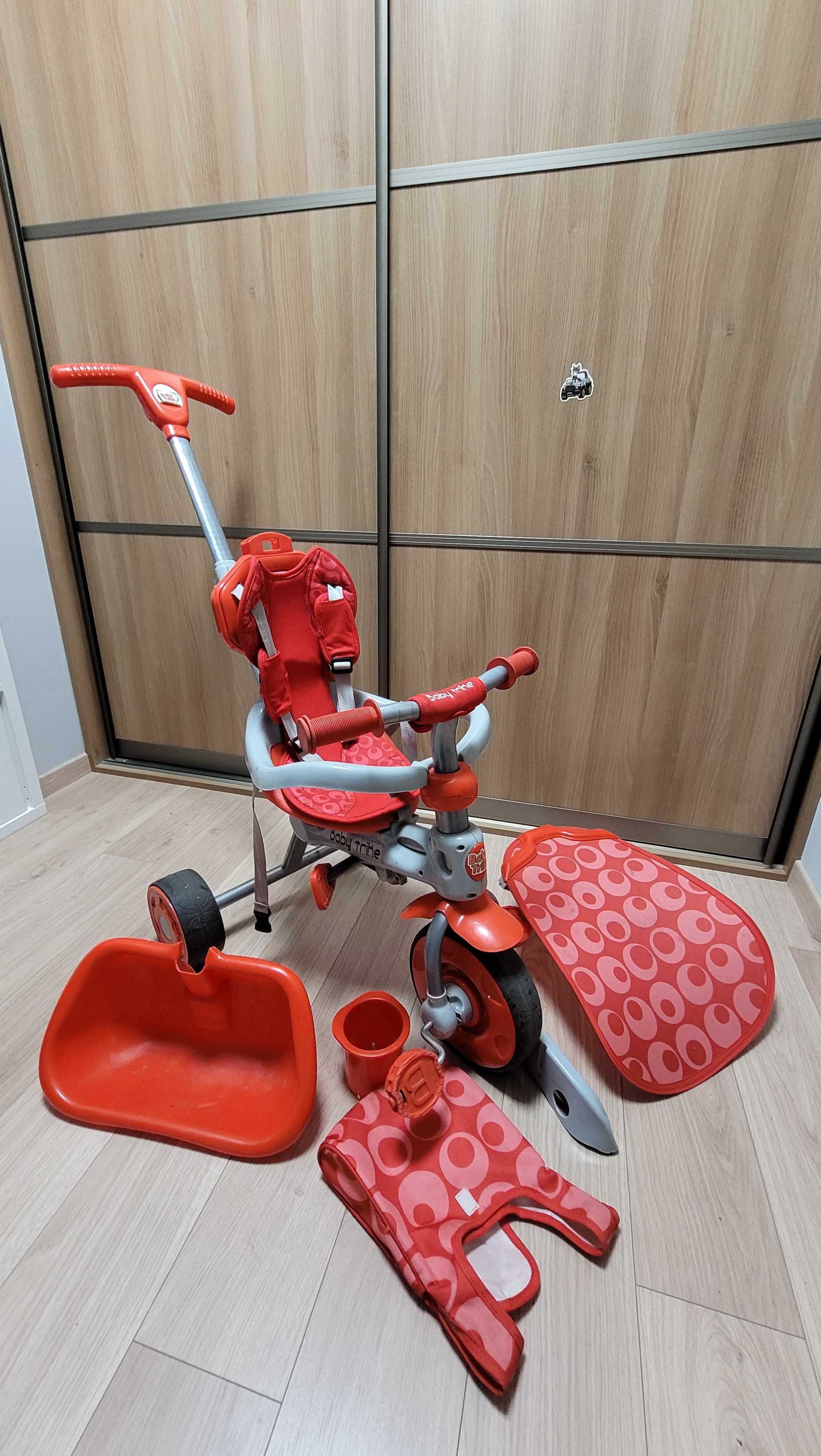 Rowerek trójkołowy Baby Trike 3w1