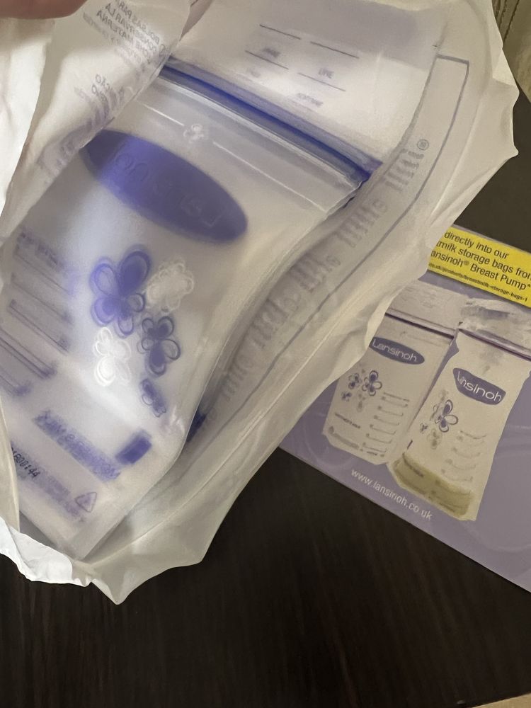 Пакети для грудного молока Lansinoh (США)
