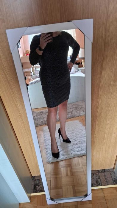 Piękna błyszcząca sukienka roz.34-40