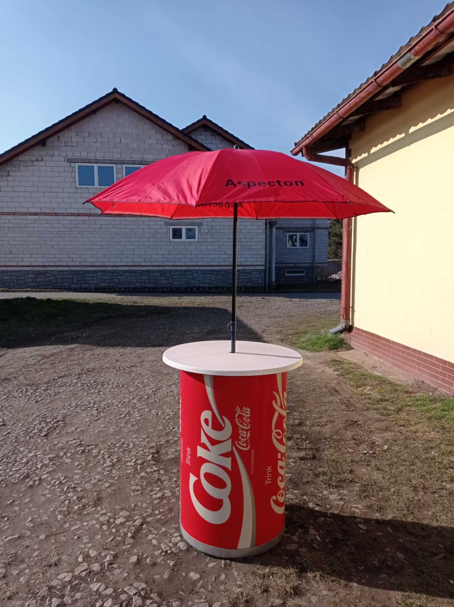 Wysoki stolik coca-cola
