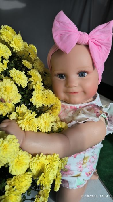 Реборн 3д Медди Reborn 3d Maddy 60/65см кукла лялька