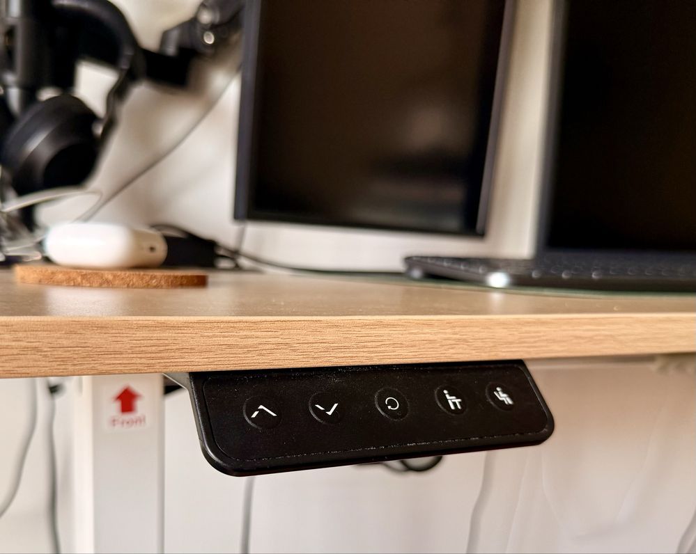Secretária Elétrica Altura Regulável SANODESK QS1 160x75cm