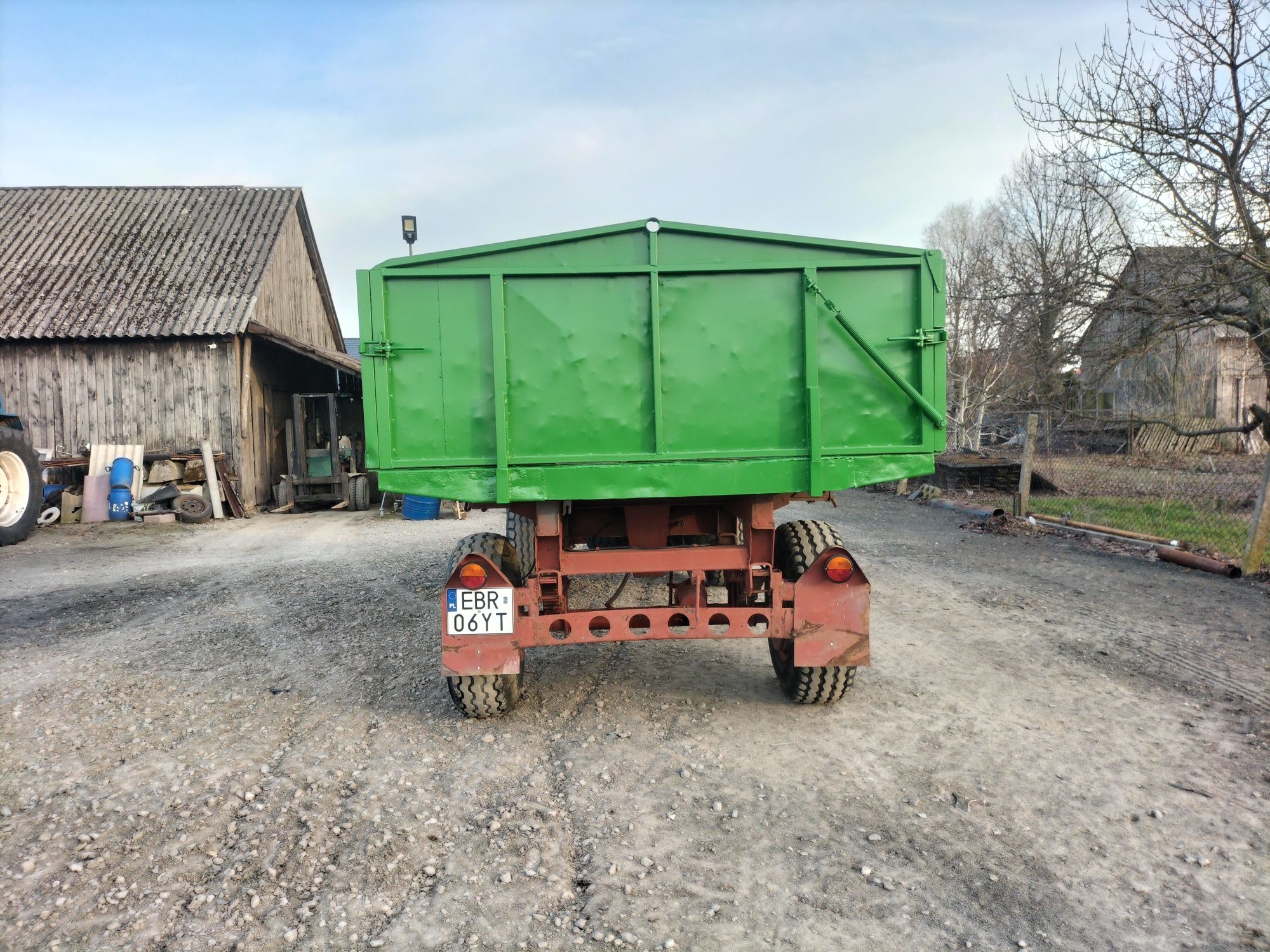 Przyczepa 9 ton bss Tatra IFA hl czeska brandys