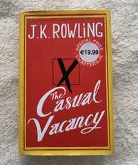 Livro “The casual vacancy” da autora J.K Rowling