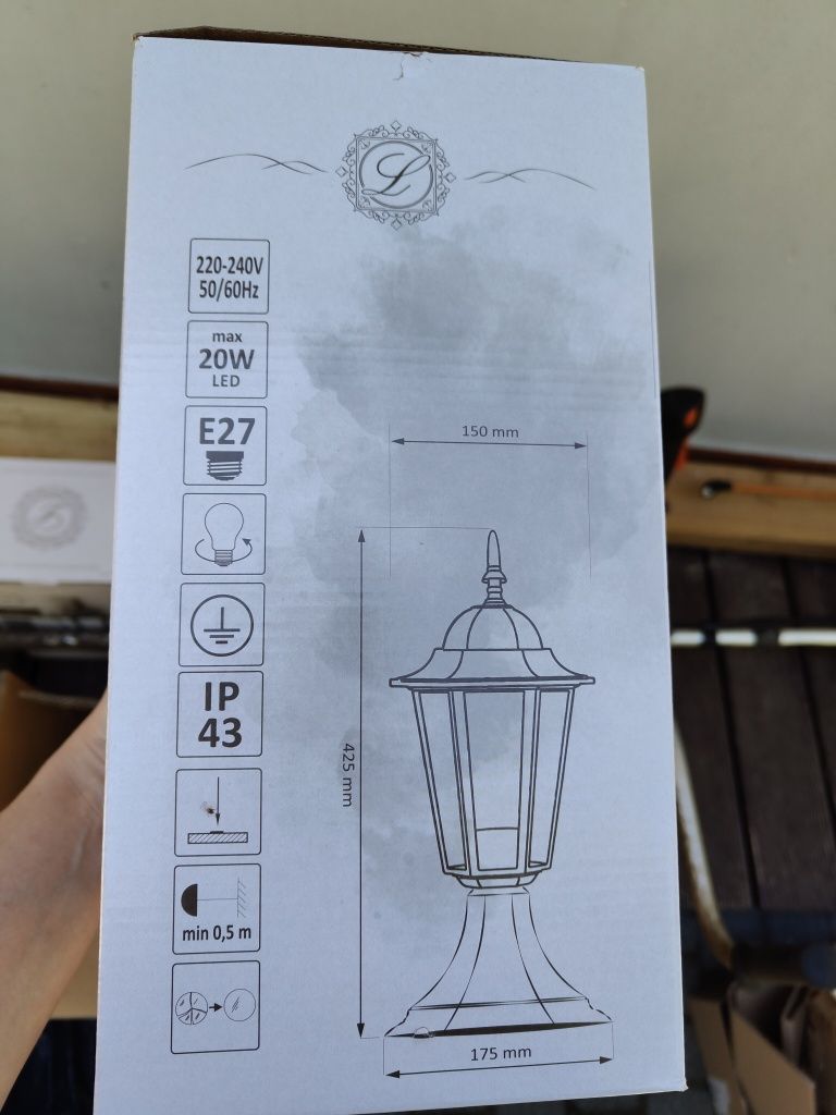 lampy ogrodowe Liguria Florencja