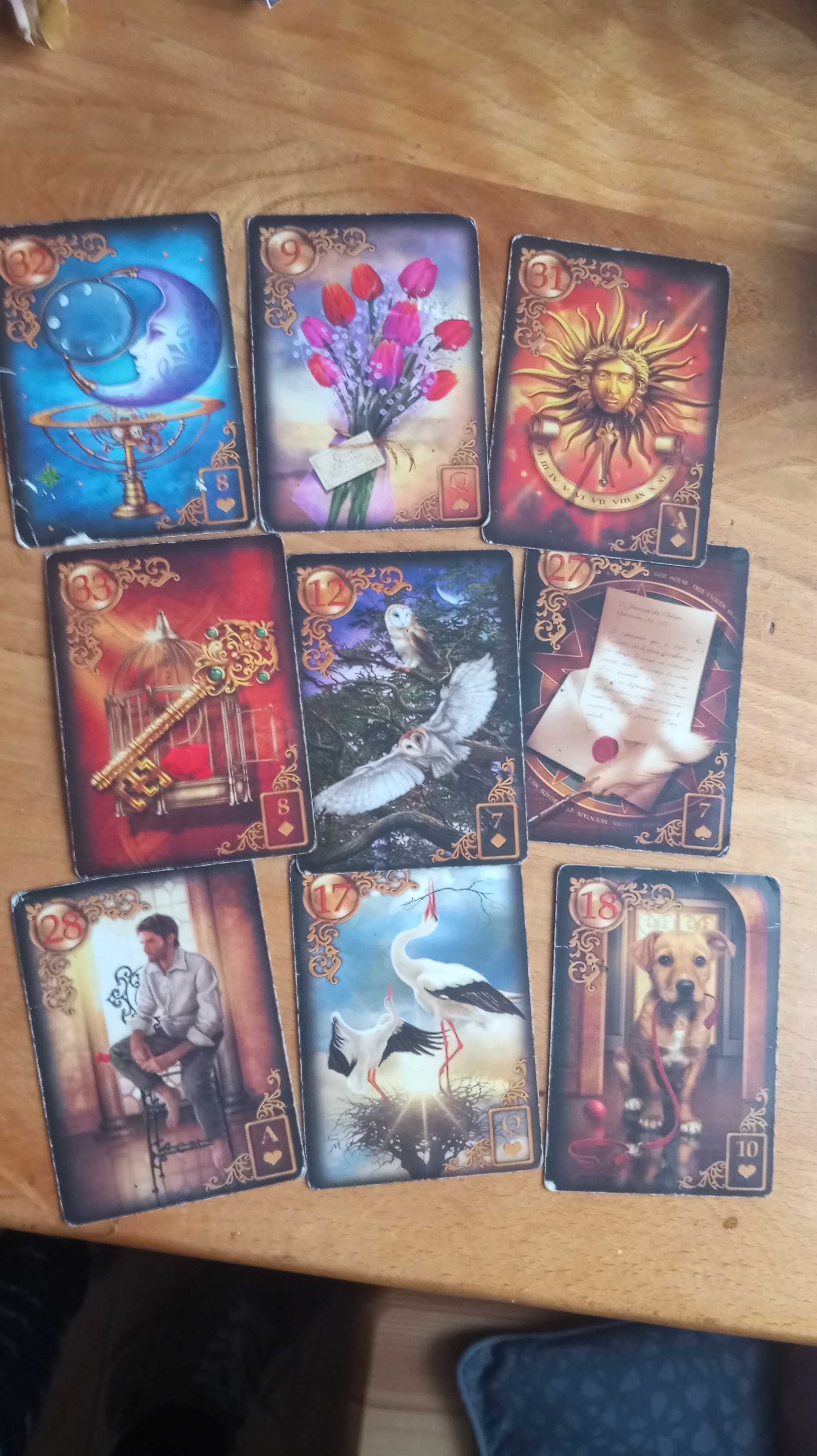 Zapraszam na odczyt z kart lenormand