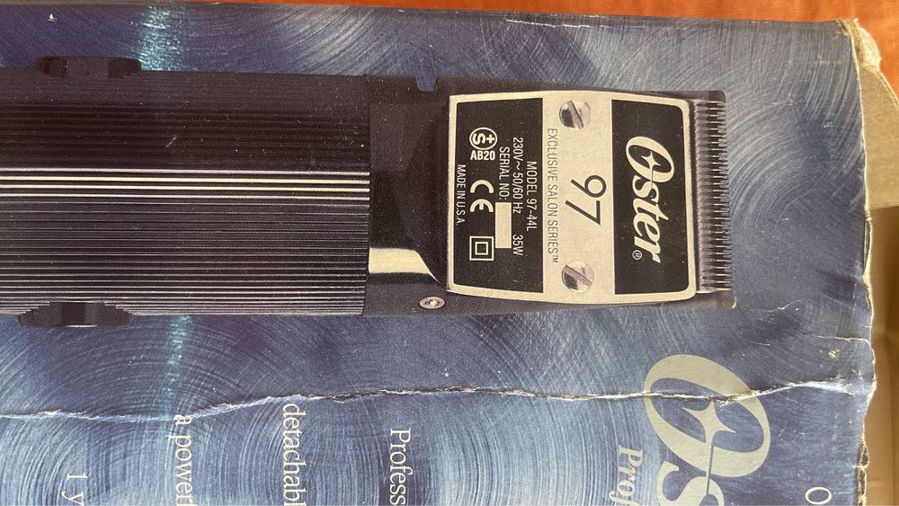 Машинка для стрижки OSTER с лезом 0000,роторна