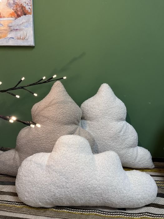 Комплект декоративных диван подушек велюр рогожка,на диван,на крісло