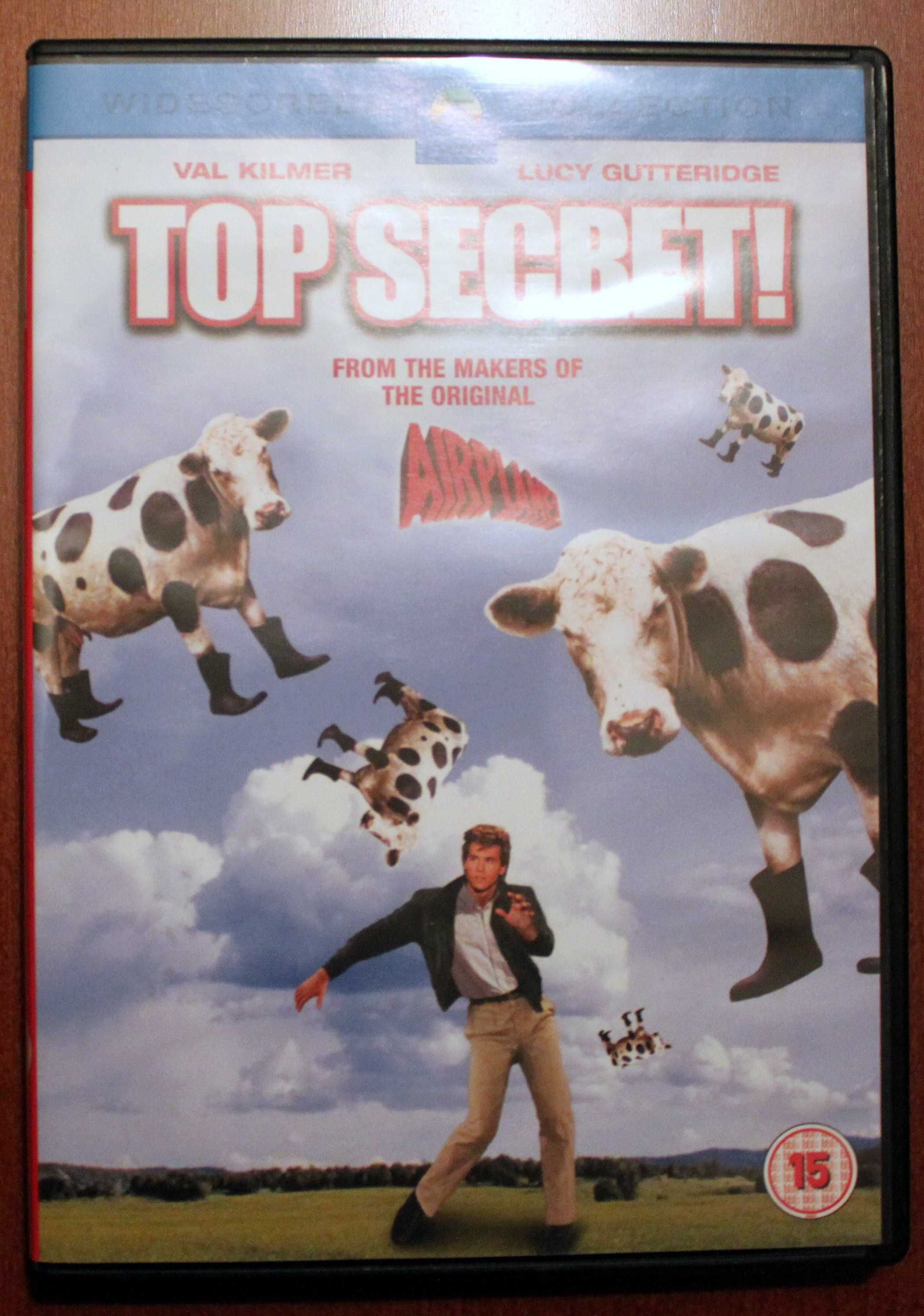 ŚCIŚLE TAJNE Top Secret! - DVD Val Kilmer Omar Sharif