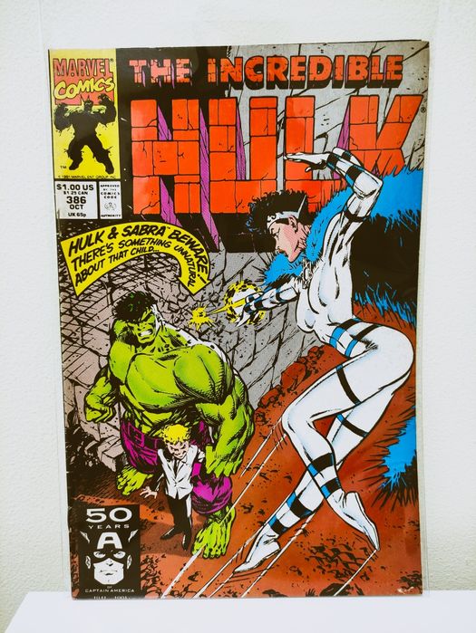 Lote 7 Comics Incredible HULK