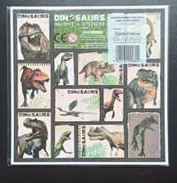 Naklejki Derform dinozaury dla dzieci kolekcja nalepki nowe