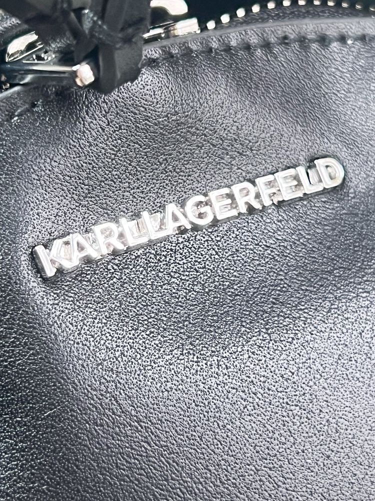 Шкіряний рюкзак жіночий Karl Lagerfeld K/IKONIK METAL PIN BACKPACK