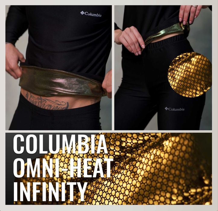 Термокомплект женский Columbia OMNI HEAT Gold Коламбия Термобелье L pp