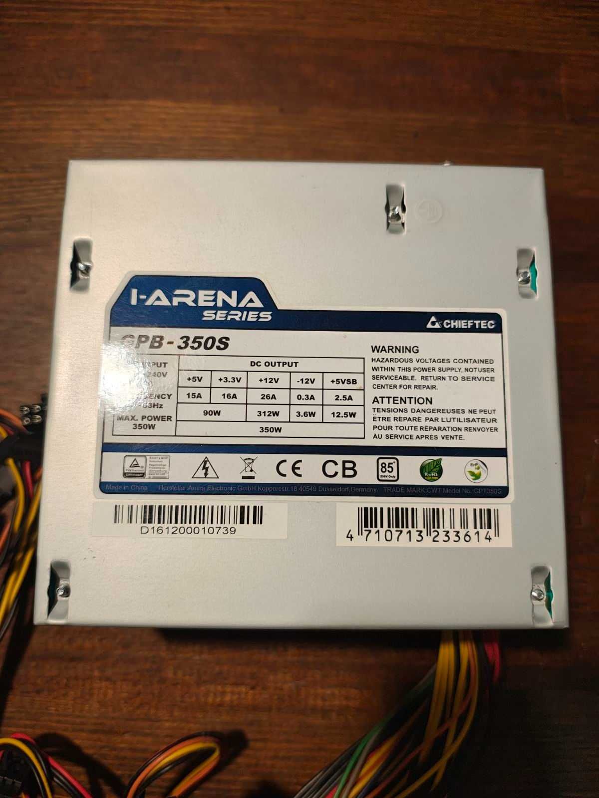 Блок живлення Chieftec I-ARENA GPB-350S GP