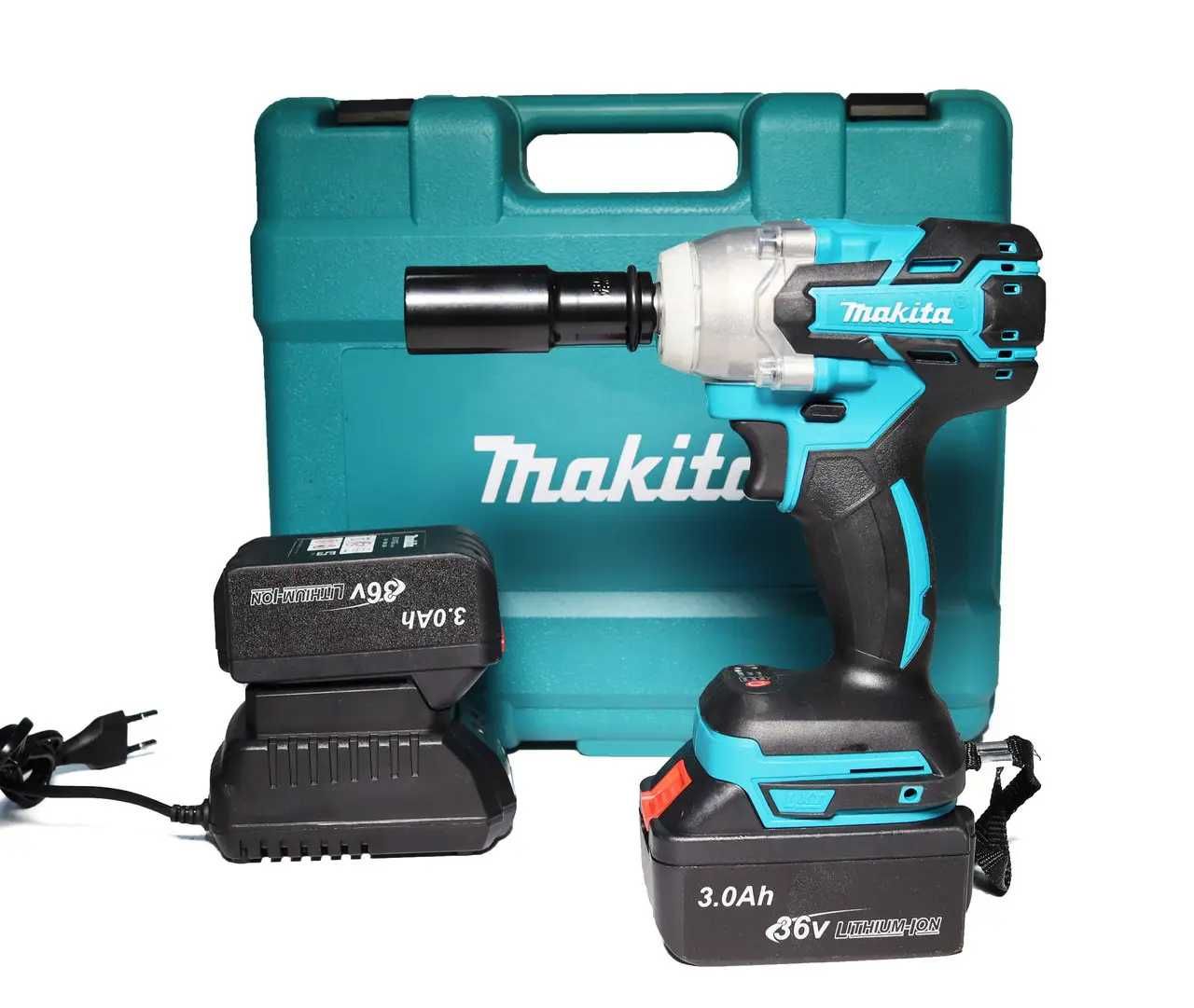 Акумуляторний ударний гайковерт Makita DTW285 36v 3Ah Безщітковий