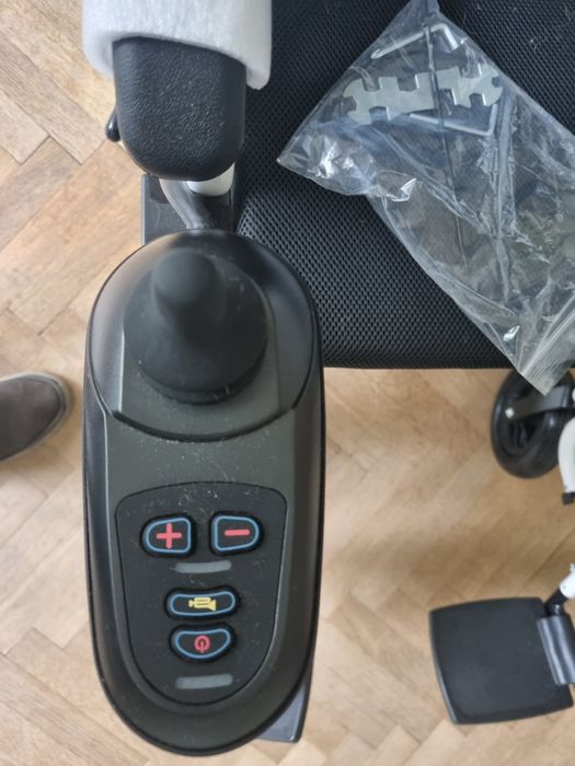 NOWY! Elektryczny Wózek AN-AR AT52313 - Pełna Regulacja, 120k