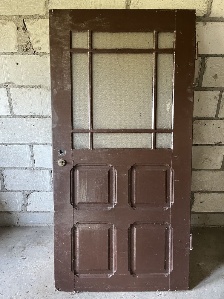 Drzwi przeszklone stare
