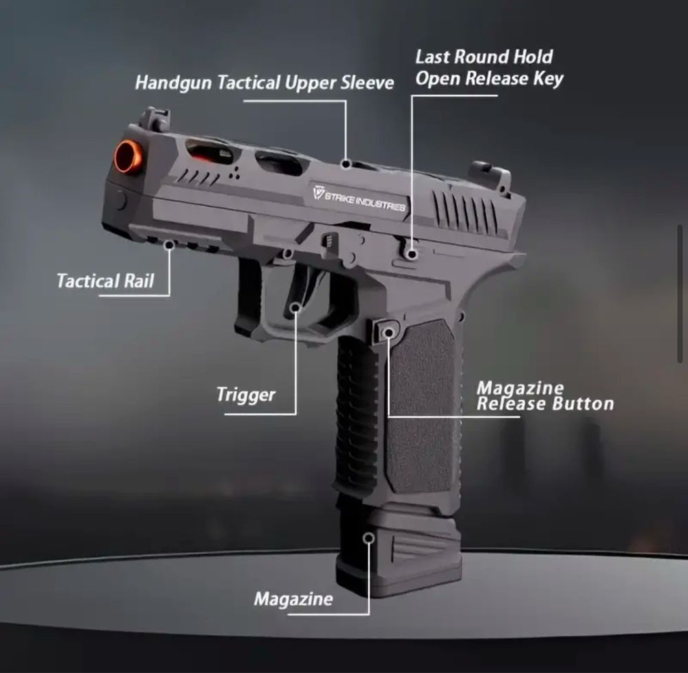 Игрушечный пистолет Strike Industries CS Shooting Toy Gun