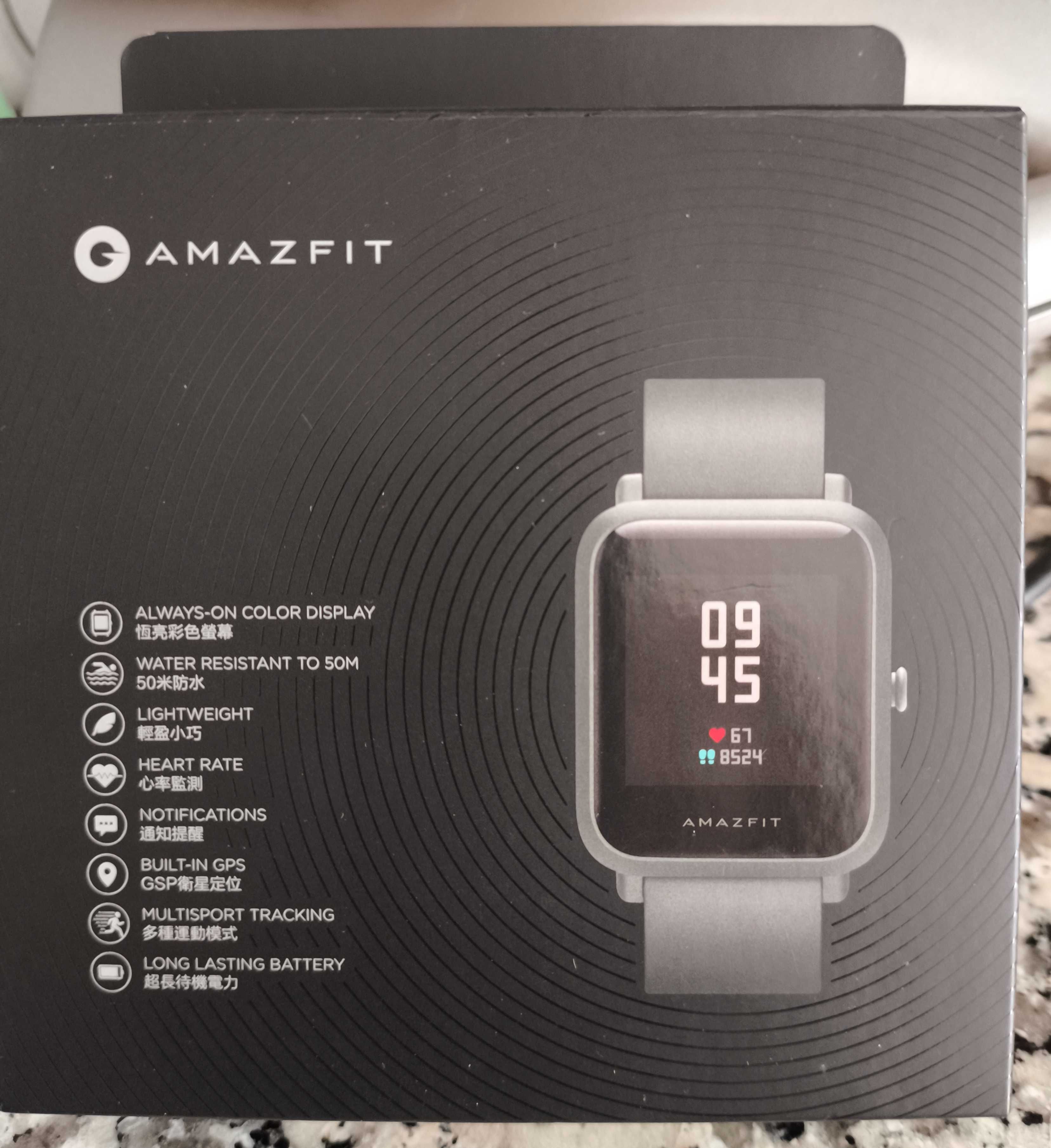 Smartwatch Amazfit Bip com GPS integrado