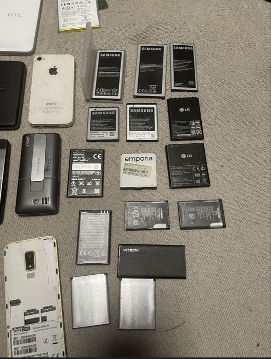 Mix 20 telefonow + baterie! Nokia, Asus, Sony, Iphone, HTC, LG Okazja!