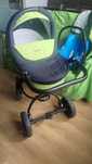 Wózek 3w1 Bebetto Holland + MaxiCosi Cabriofix i baza FamilyFix
