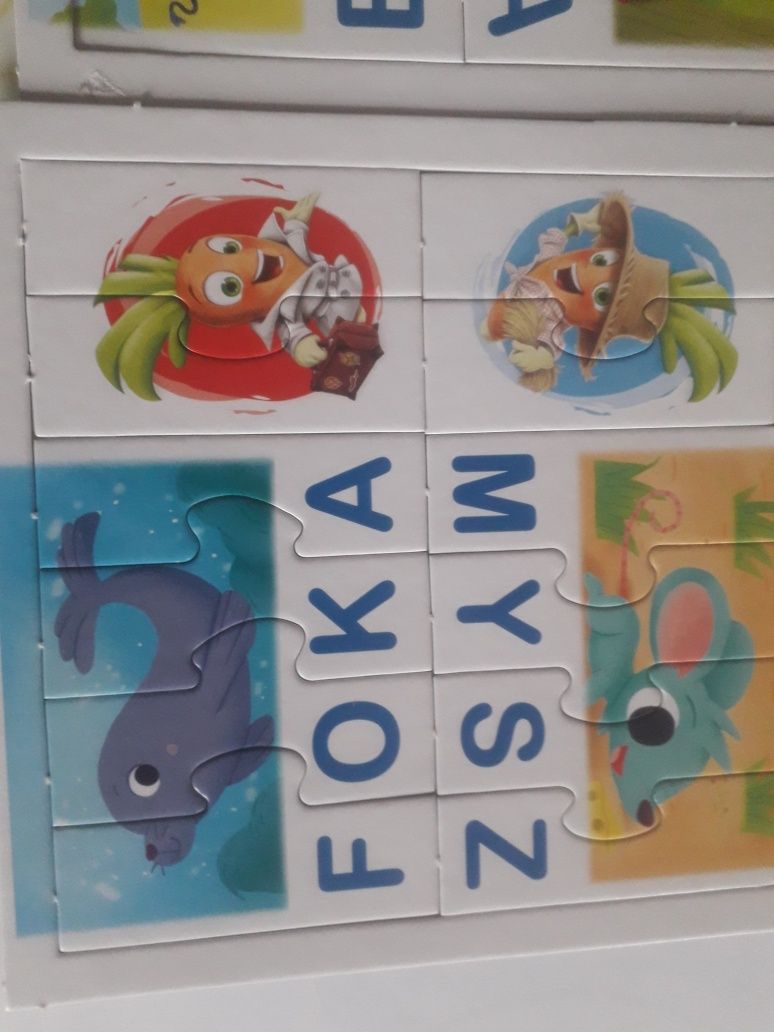 Puzzle pierwsze slowa