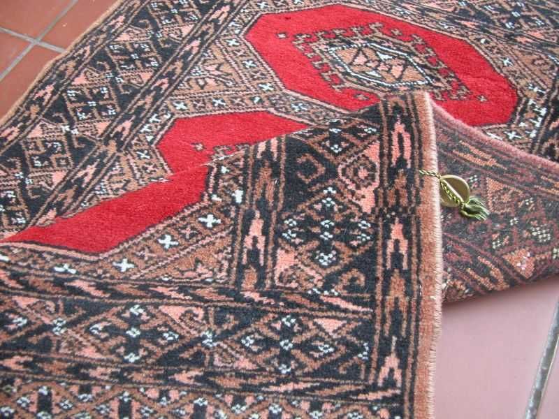 rękodzieło wełniany dywan pakistan z plombą plus gratis