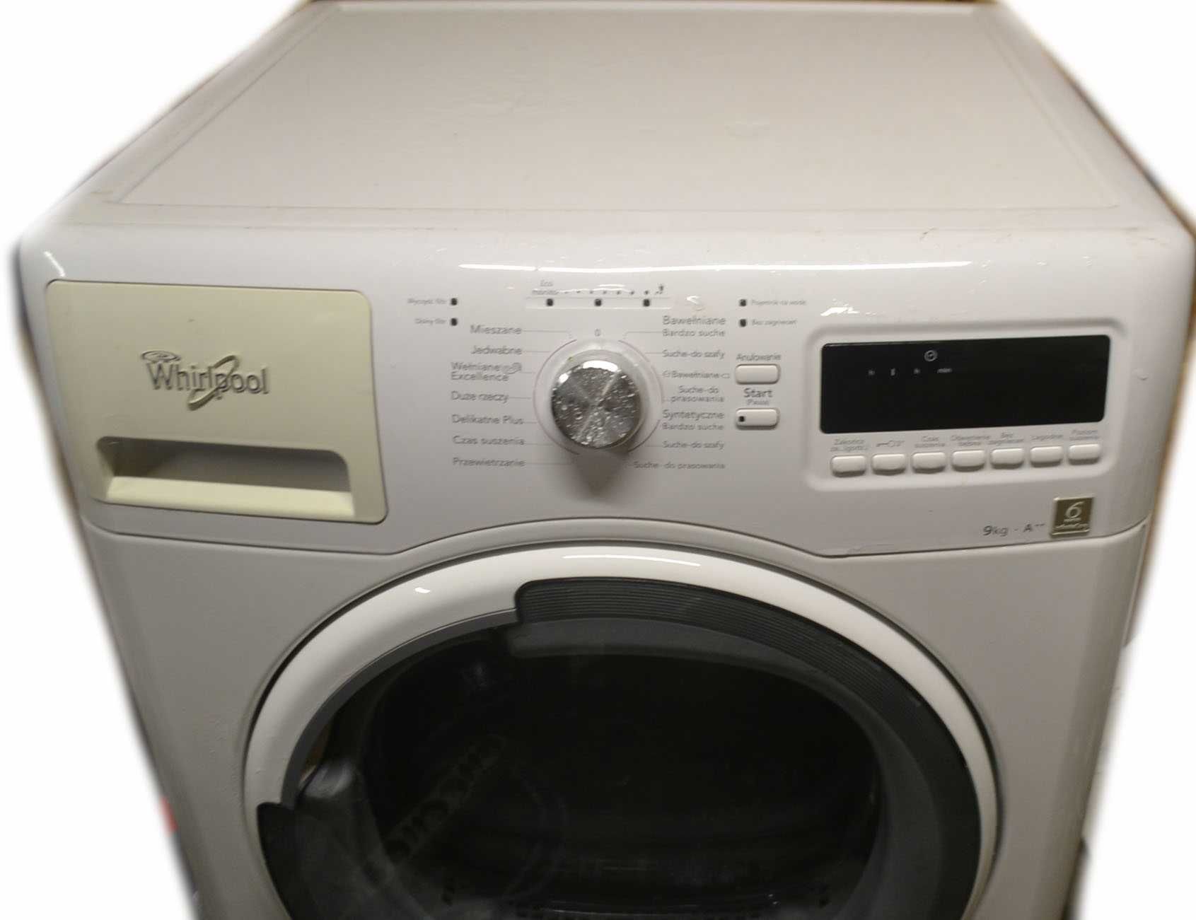 Suszarka Whirlpool 9kg Pompa Ciepła Gwarancja Serwis AGD Używane