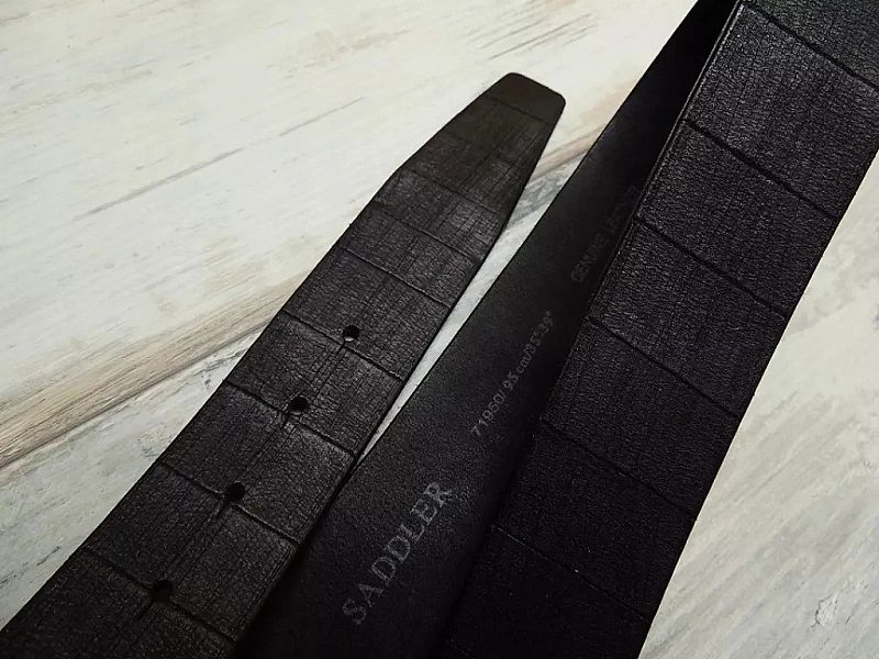 Saddler Scandinavia Belt Leather Skorzany Pasek męski premium