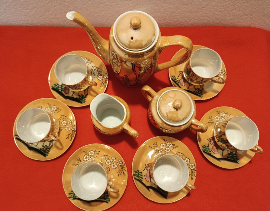 Serviço de porcelana japonesa Arita