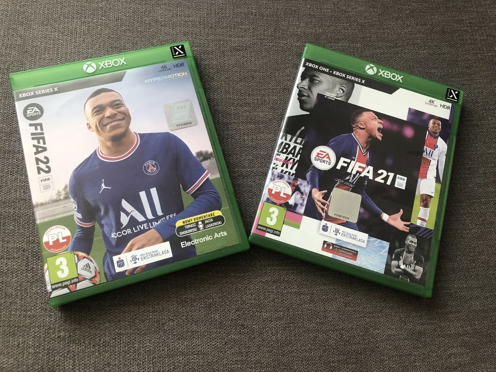 Fifa 2021 i 2022 xbox one, xbox series x