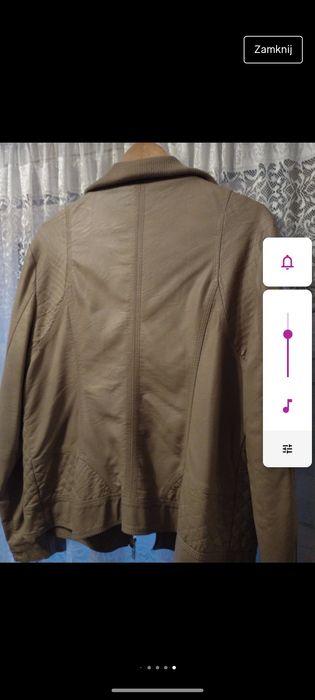 Kurtka skórzana damska