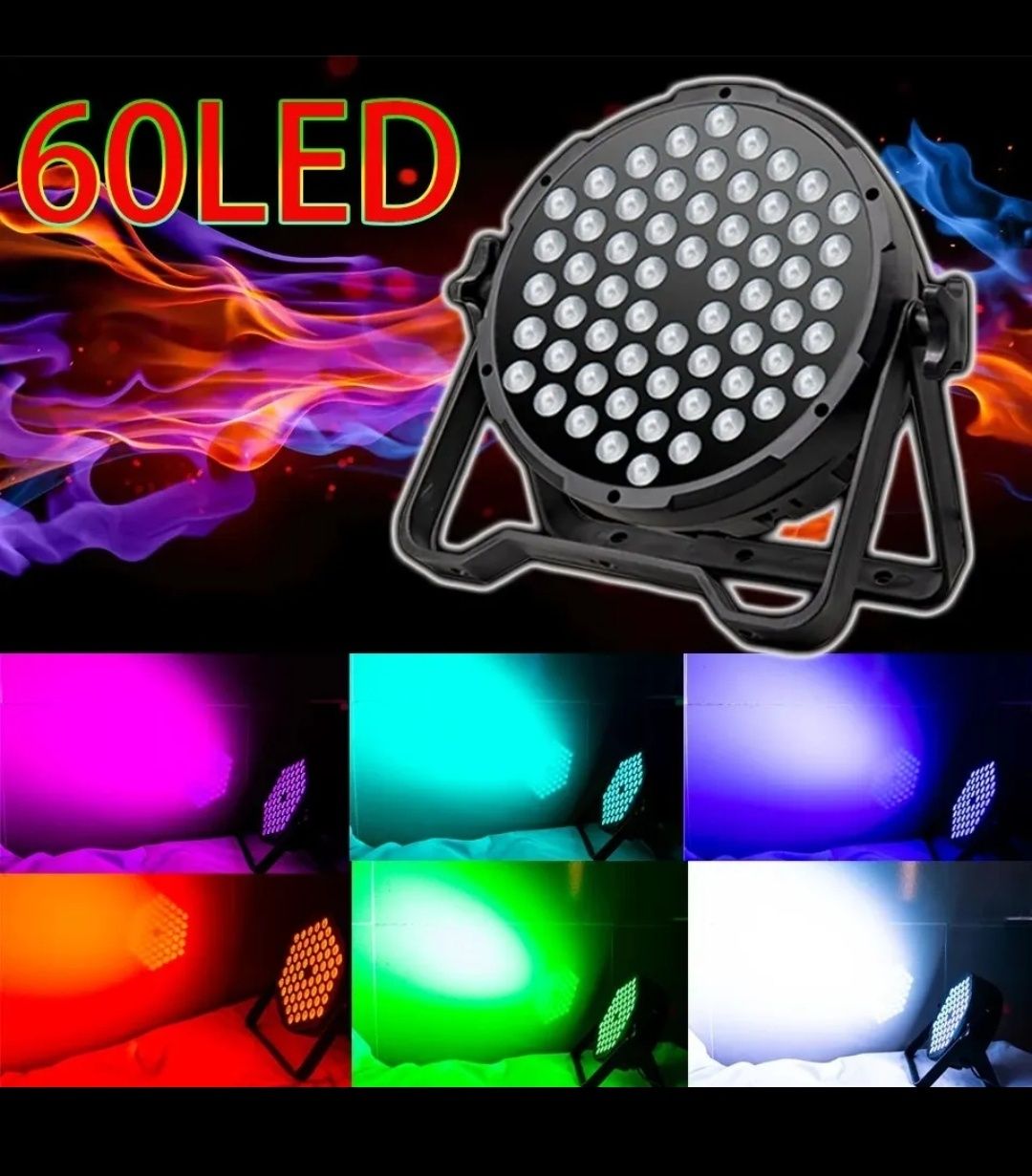 Led Washer de 60 Leds