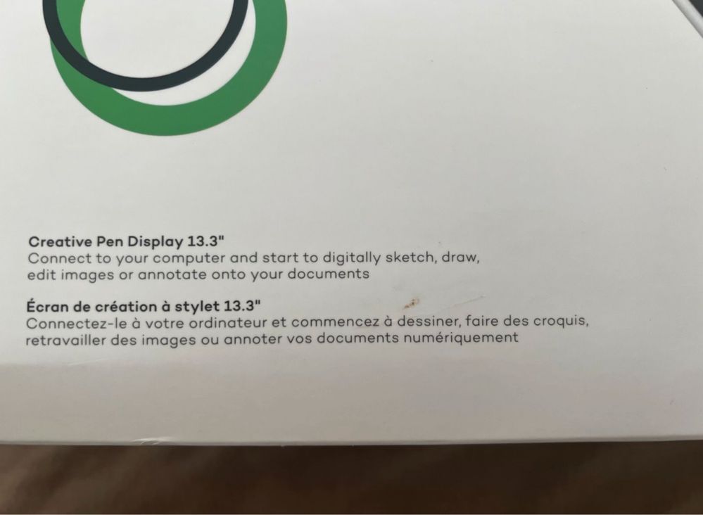 Wacom creative pen display