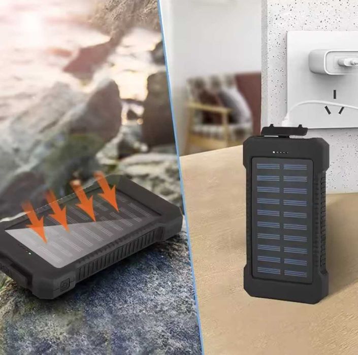 Powerbank (павербанк) с солнечной панелью 20000