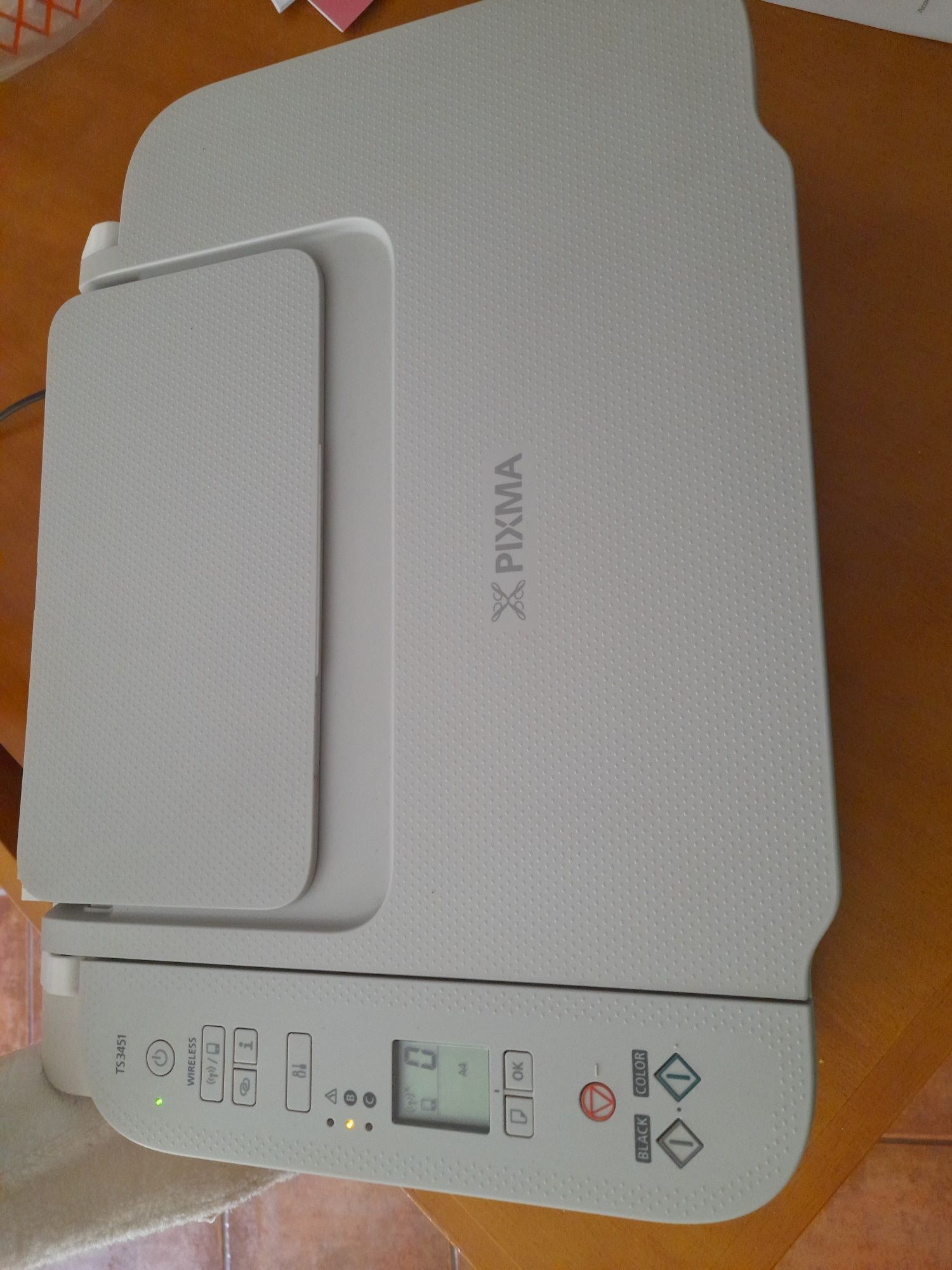 Impressora multifunções Canon Ts3400 branca