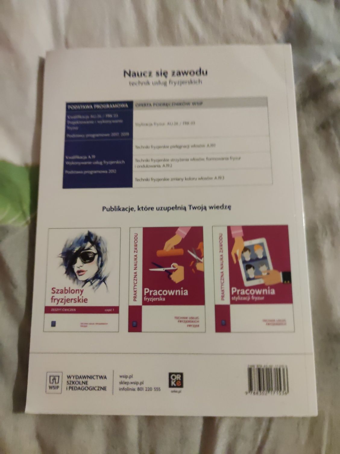Ćwiczenia Szablony Fryzjerskie do szkoły branżowej kl 1