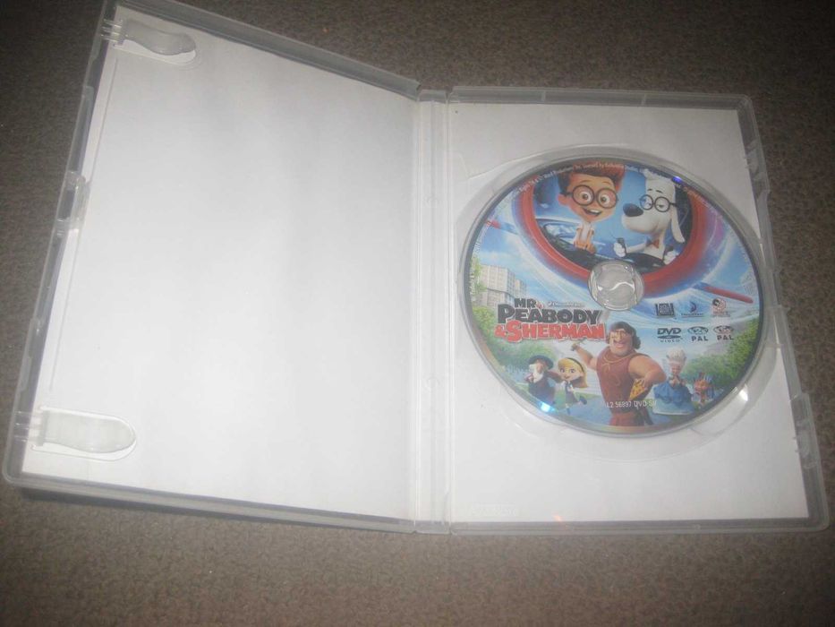 DVD "Mr. Peabody e Sherman" da DreamWorks Animation