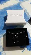 Кулон с цепочкой Avon.Украшения из серебра