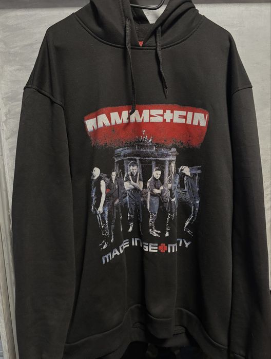 Bluza Hoodie Rammstein Made In Germany Metal Vintage XXL