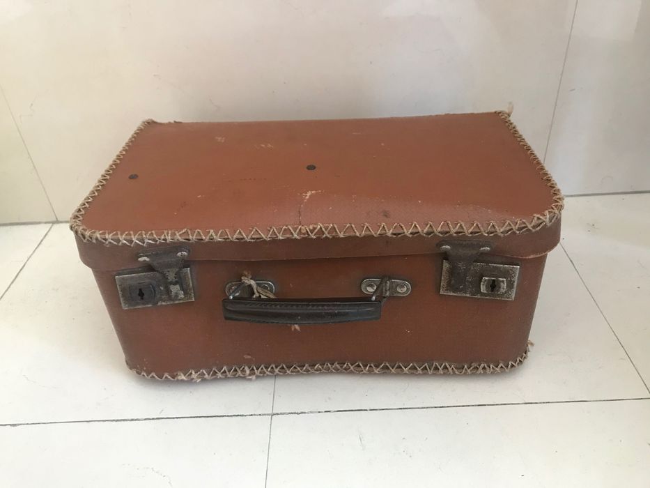 Máquina antiga de apanhar malhas